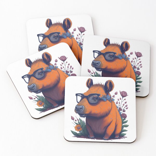 Item preview, Hipster Capy designed and sold by MazViris.