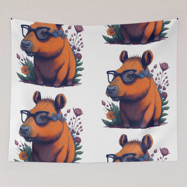 Item preview, Hipster Capy designed and sold by MazViris.