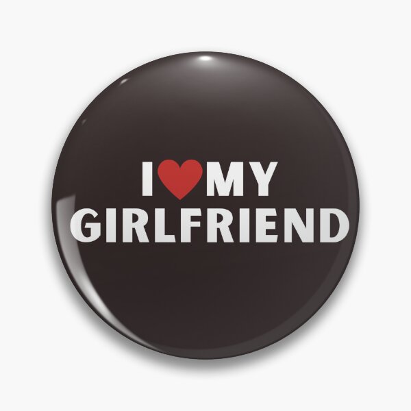 Item preview,  I LOVE MY GIRLFRIEND- Valintine/fun/novelty t-shirt. white logo designed and sold by Grin.