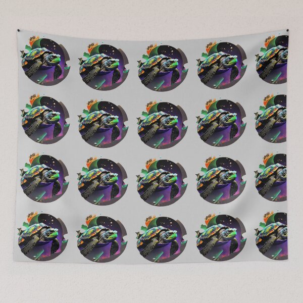 Item preview, Exploring the Galaxy: Cosmic Turtle's Space Adventure designed and sold by YassCreative.