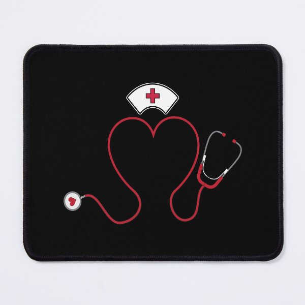 Item preview, Nurse valentine day with stethoscope designed and sold by Donutlovers.