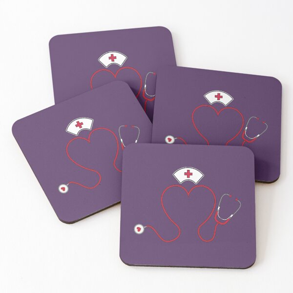 Item preview, Nurse valentine day with stethoscope designed and sold by Donutlovers.