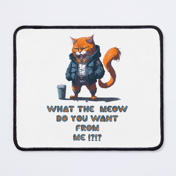 Item preview, Anti Social cat designed and sold by OmStyleStudio.