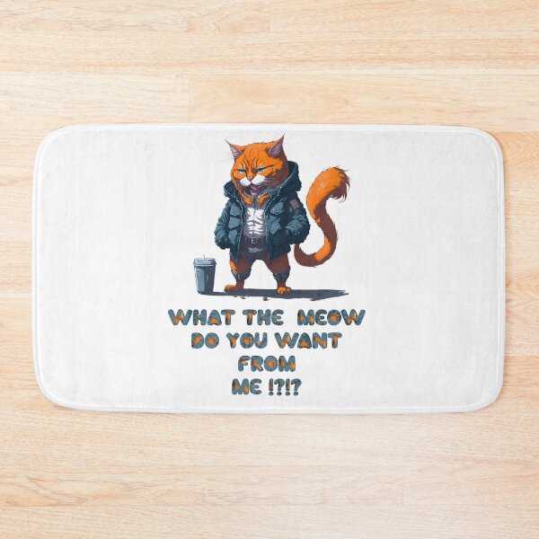 Item preview, Anti Social cat designed and sold by OmStyleStudio.