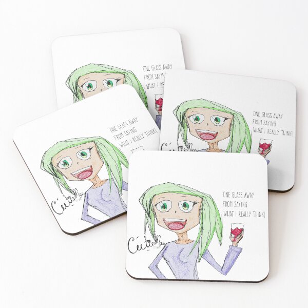 Item preview, One Glass Away from Saying What I Really Think designed and sold by CutieMae.