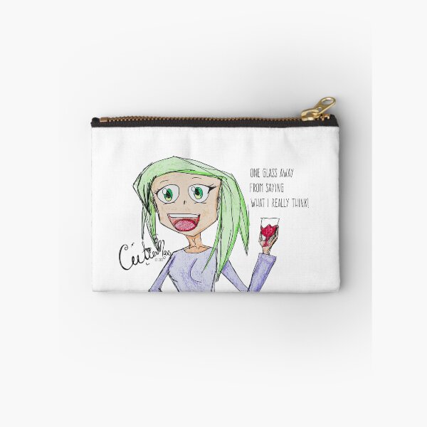 Item preview, One Glass Away from Saying What I Really Think designed and sold by CutieMae.