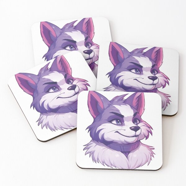 Item preview, Purple Furry Raccoon designed and sold by FurryKingdom.