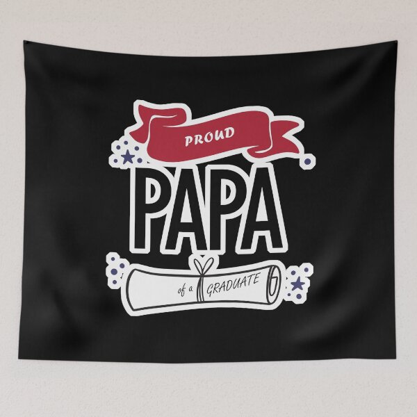 Item preview, Proud Papa of a Graduate Family Graduation Pride designed and sold by Celebration Printables.