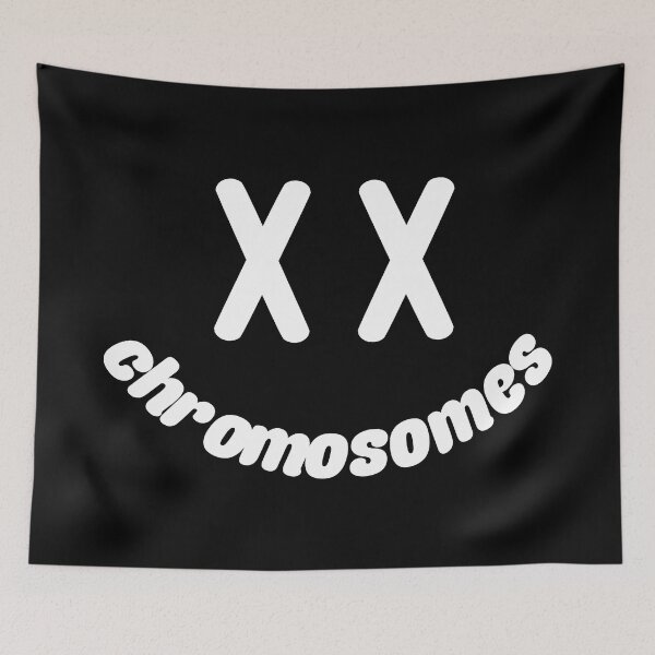 Item preview, XX CHROMOSOMES WHITE designed and sold by dedesuperman.