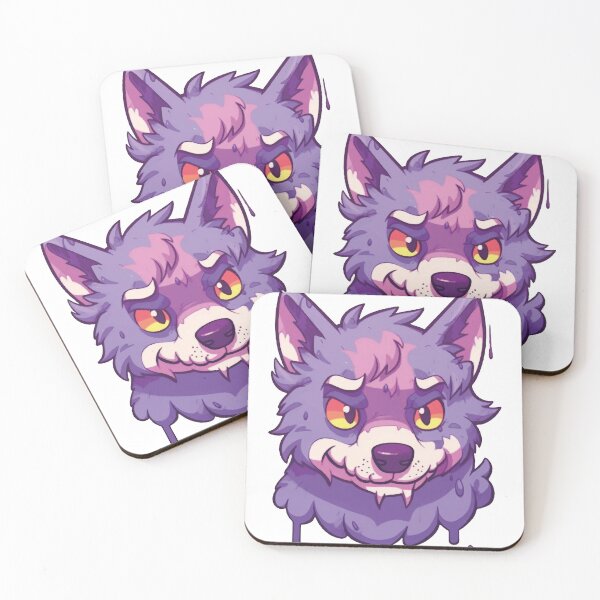 Item preview, Purple Furry Wolf designed and sold by FurryKingdom.