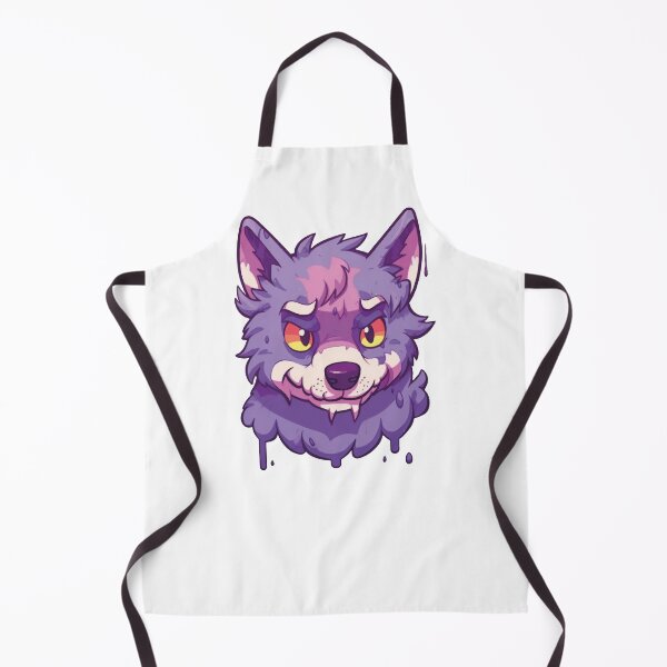 Item preview, Purple Furry Wolf designed and sold by FurryKingdom.