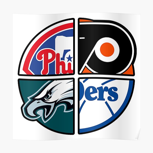 Philadelphia Sports teams 5,flyers on canvas,Canvas  Art,eagle,Phillies,76ers,prints,Posters,Wall Art,(12 x20).