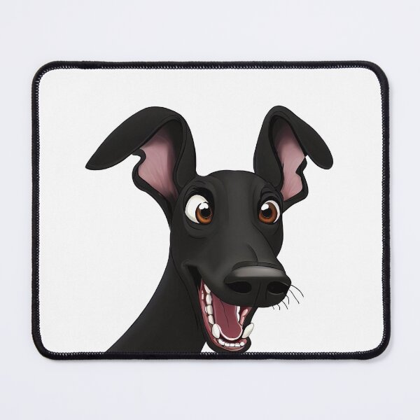 Item preview, Galloping Joy: Playful Galgo Illustration designed and sold by NinosDelViento.