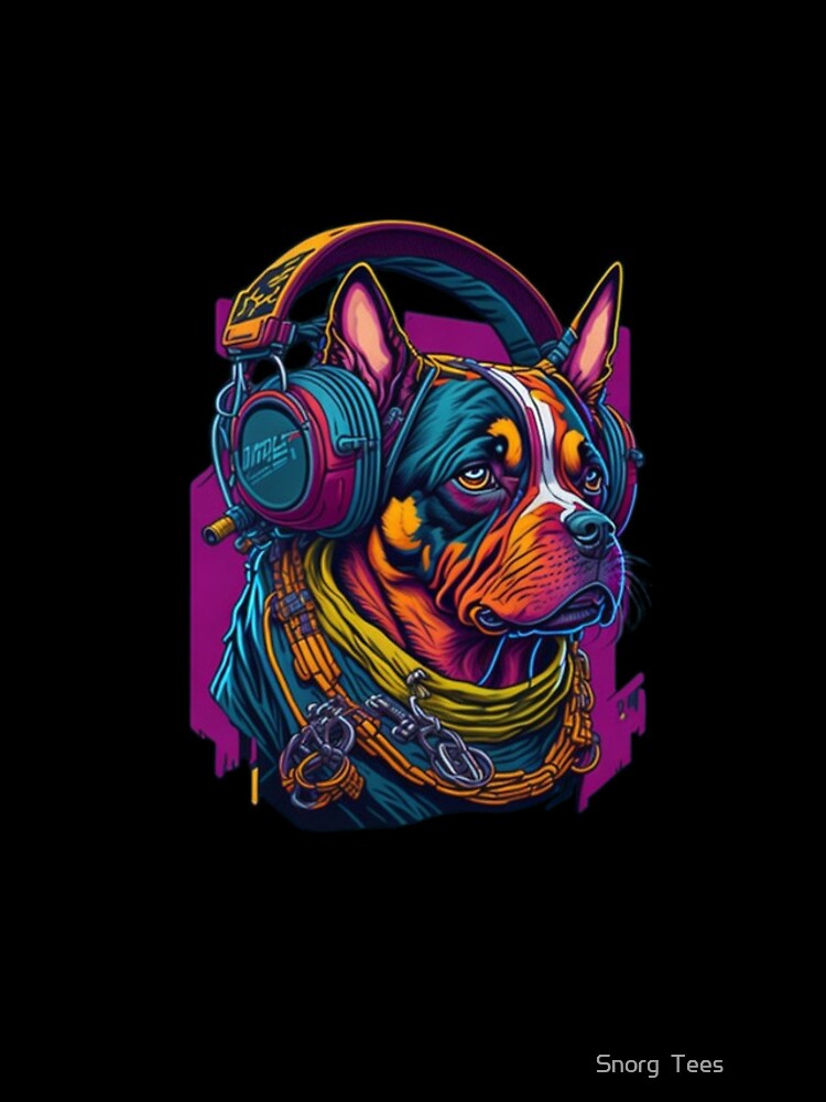 Thumbnail 4 of 4, iPhone Case, Hip-Hop Hound: The Rapping Ruffian designed and sold by OUMIO-ART.