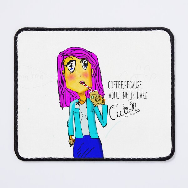 Item preview, Coffee, because adulting is hard.  designed and sold by CutieMae.