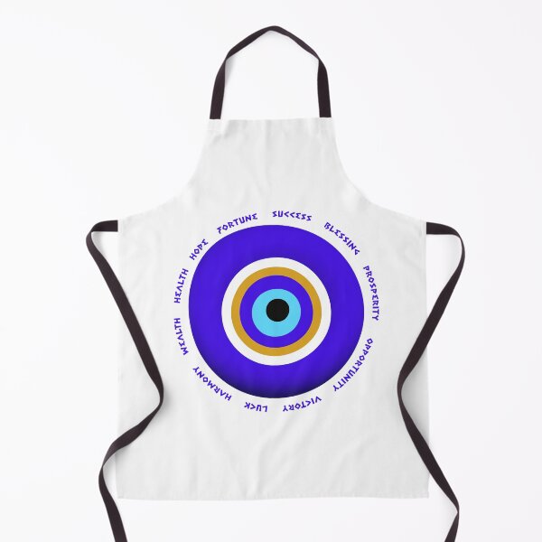 Item preview, Greek Eye amulet with positive message in Greek letters. designed and sold by paulo silveira.