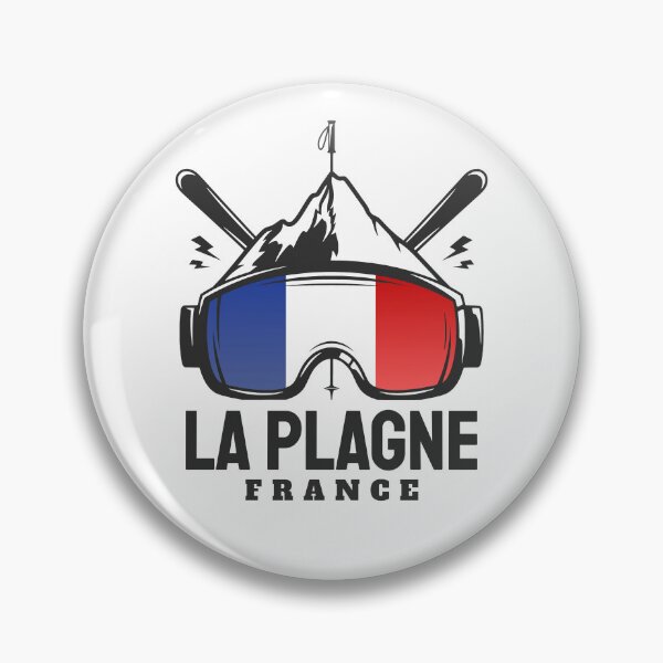 Item preview, La Plagne France Ski Resort Skiing Souvenir designed and sold by JackCurtis1991.