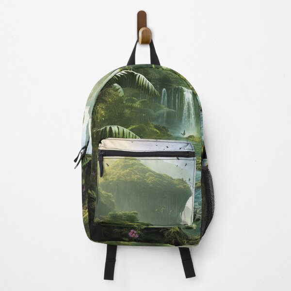 Item preview, Fantasy jungle and mountain designed and sold by paediilart.