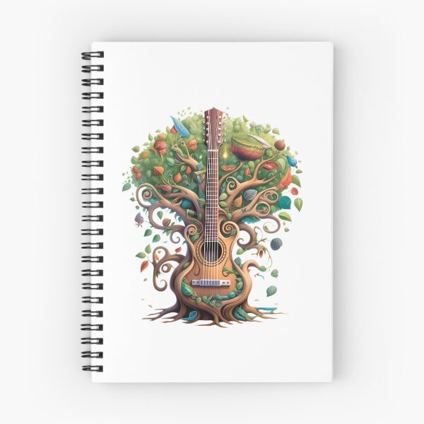 Item preview, Guitarra Acústica Árbol De La Vida Guitarrista Naturaleza Guitarrista designed and sold by Teescount.