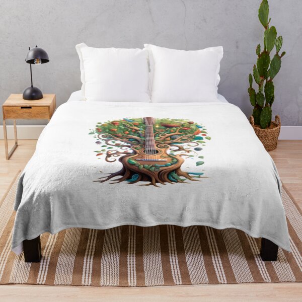 Item preview, Acoustic Guitar Tree Of Life Guitar Player Nature Guitarist designed and sold by Teescount.