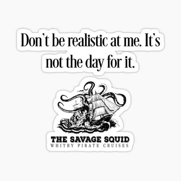 The Savage Squid Pirate Cruises (Gobbelino London books) Sticker