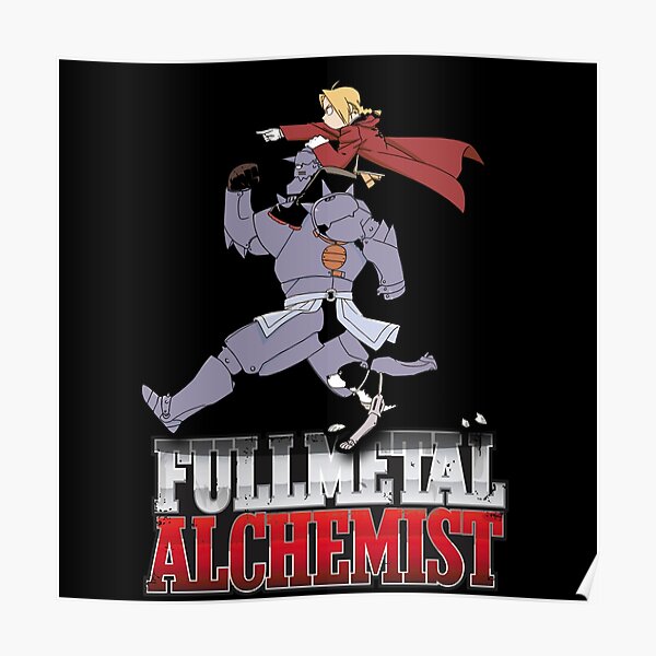 Poster Fullmetal Alchemist Redbubble