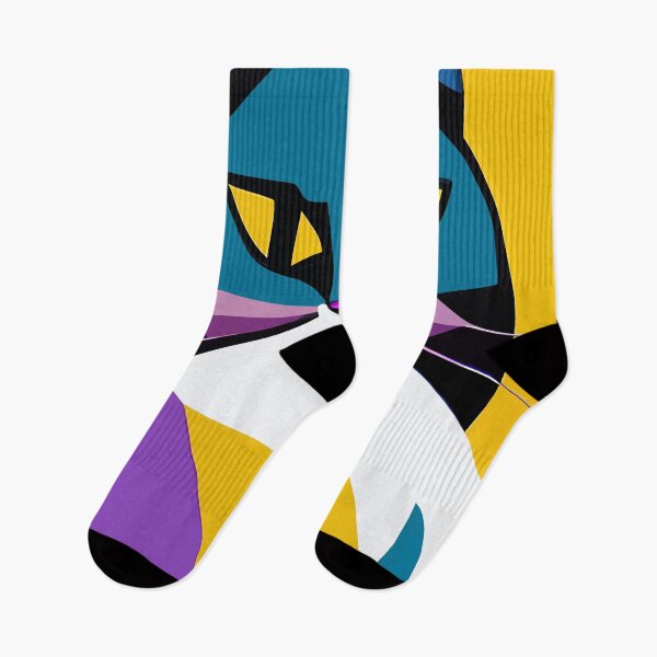 Item preview, Cubist Cat: A Playful Exploration of Form and Color designed and sold by Pickmash.