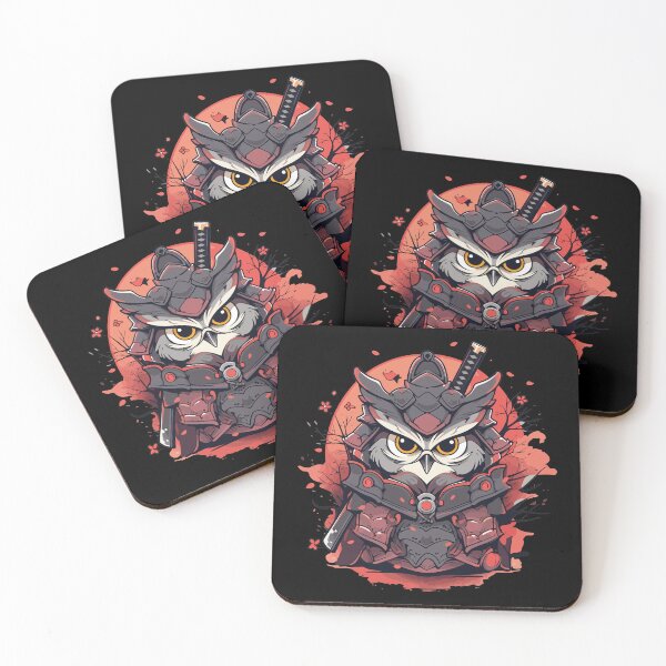 Item preview, Kawaii Samurai Owl designed and sold by FurFashion.
