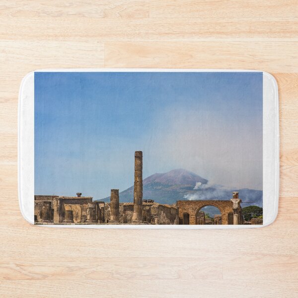Item preview, Mount Vesuvius Standing behind the ruins of Pompeii designed and sold by Michael Capparelli.
