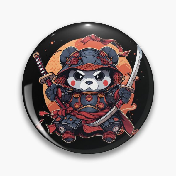 Item preview, Kawaii Samurai Panda designed and sold by FurFashion.