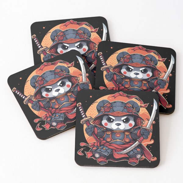 Item preview, Kawaii Samurai Panda designed and sold by FurFashion.
