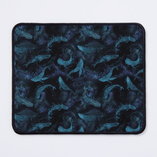 Item preview, Dance of whales /indigo blue/ designed and sold by LavishSeason.