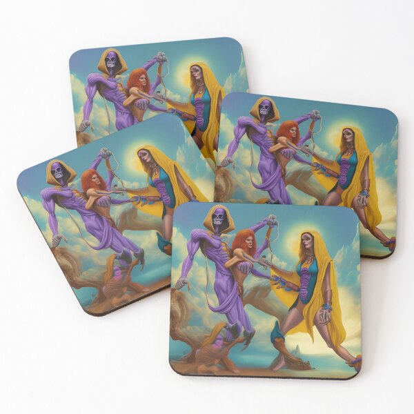 Item preview, Teela and skeletor progeny designed and sold by kharamoot.