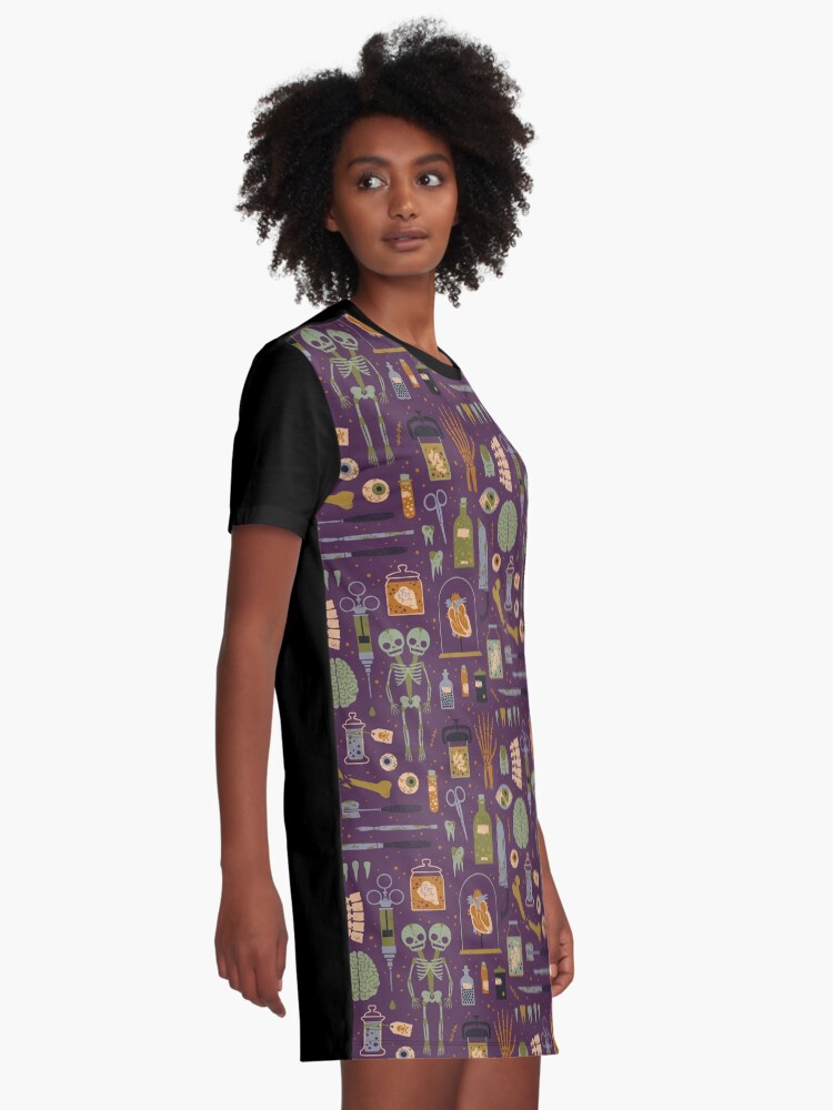 Alternate view of Oddities Graphic T-Shirt Dress