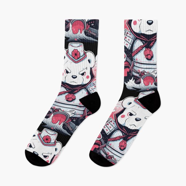 Item preview, Kawaii Samurai Polar Bear designed and sold by FurFashion.