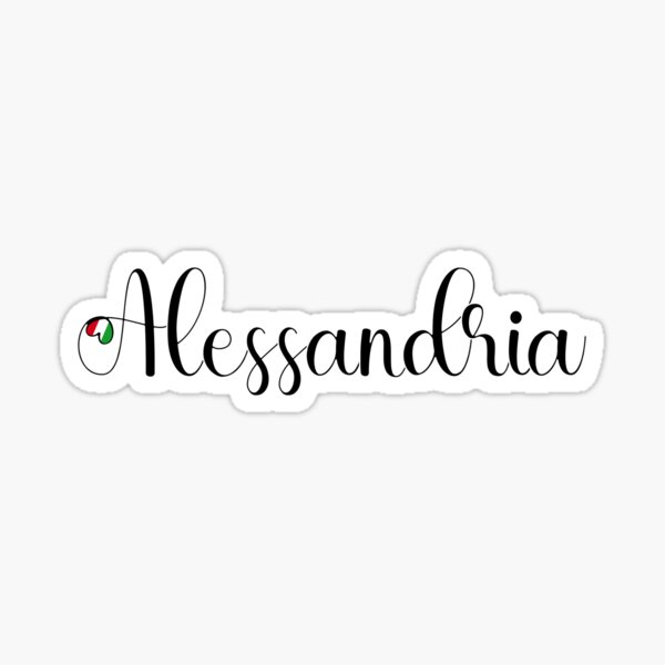 Item preview, Alessandria With Italian Heart - I Love Alessandria Italy designed and sold by molamode.