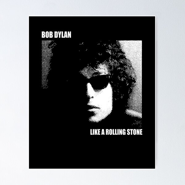 Item preview, Like a Rolling Stone Half Tone Face Official designed and sold by BrostLeopolda.