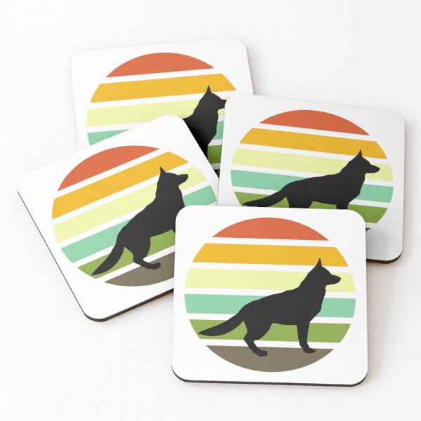 Item preview, Black wolf & sunset vintage. designed and sold by adlkh.
