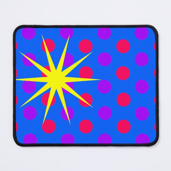 Item preview, Large Yellow Star on Blue  designed and sold by GEOMETRIC ART   .