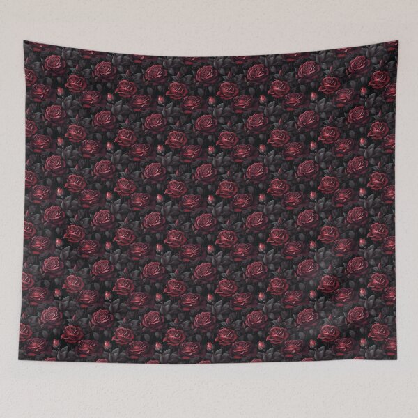 Item preview, Dark Passion - Dark Floral designed and sold by Yigdom.