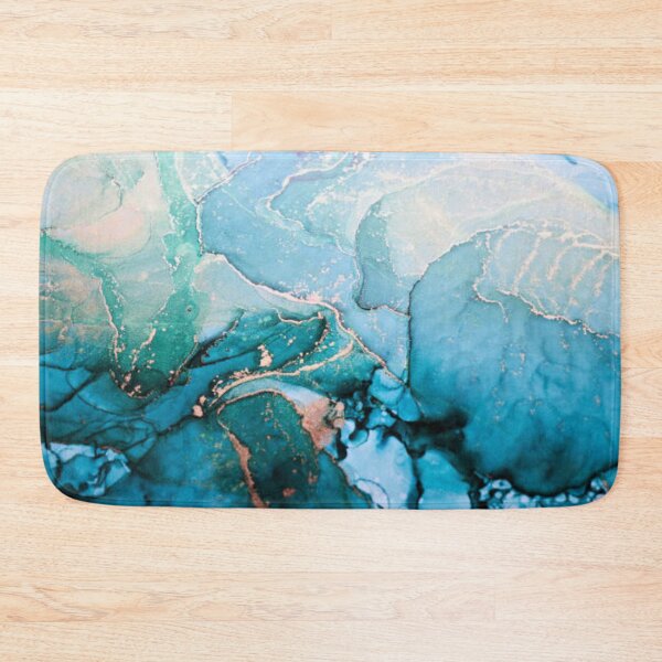 Item preview, Abstract bright color fluid background, hand drawn alcohol painting with golden streaks, liquid ink technique texture for backdrop design designed and sold by MTShoppingLine.
