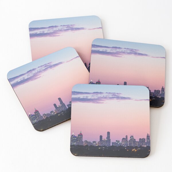 Item preview, Melbourne Synthwave Skyline designed and sold by Michael Capparelli.