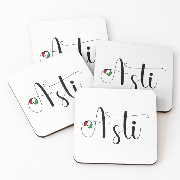 Item preview, Asti With Italian Heart - I Love Asti Italy designed and sold by molamode.