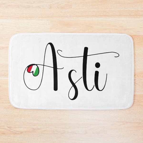 Item preview, Asti With Italian Heart - I Love Asti Italy designed and sold by molamode.