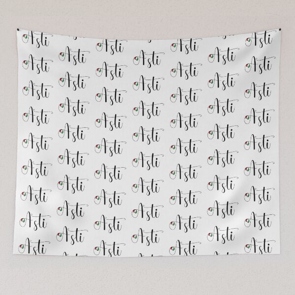 Item preview, Asti With Italian Heart - I Love Asti Italy designed and sold by molamode.