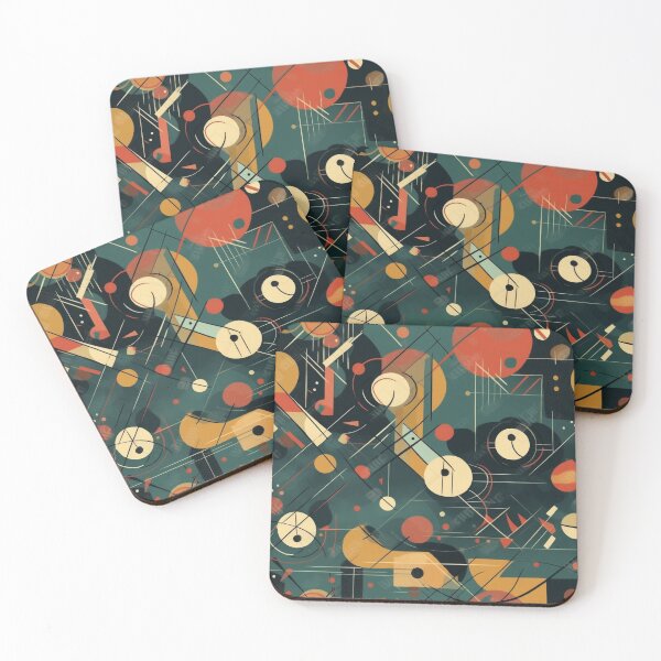 Item preview,  Abstract geometric design in Kandinsky style designed and sold by omizen.