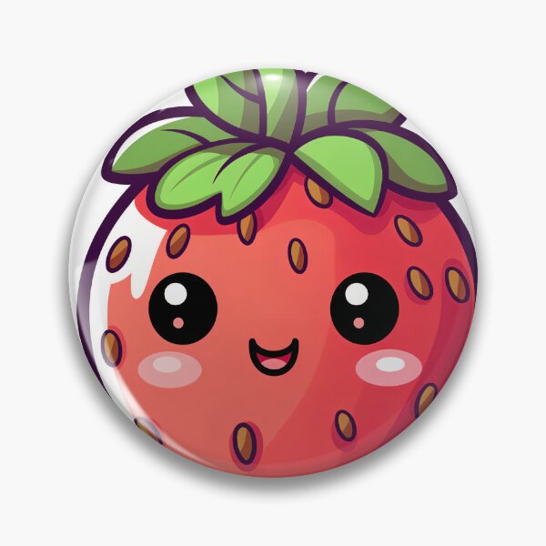 Artikelvorschau, süße kawaii erdbeere entworfen und verkauft von BenjaminsPlace.