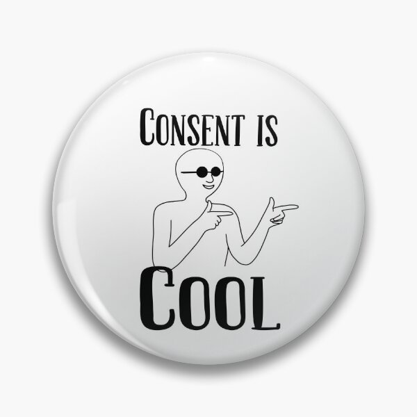 Item preview, Consent is Cool  designed and sold by HaleighMade.