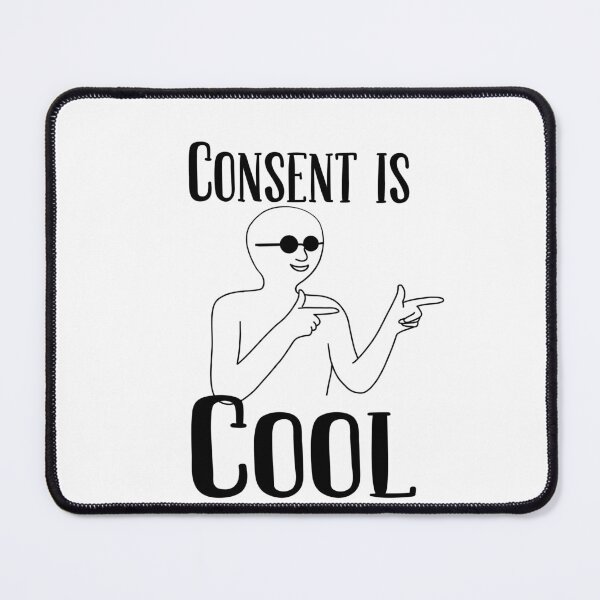 Item preview, Consent is Cool  designed and sold by HaleighMade.