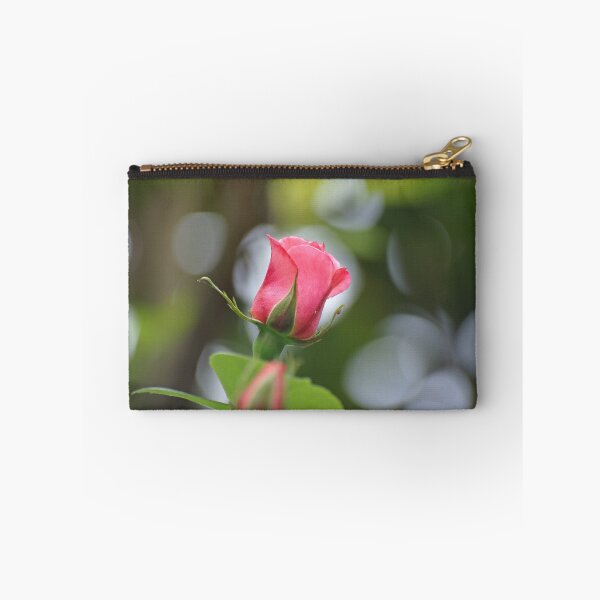 Item preview, Single red rose about to open designed and sold by LorrieBee.